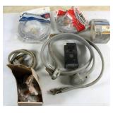 Box of Assorted Electrical Supplies
