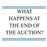 What Happens At The End Of The Auction?