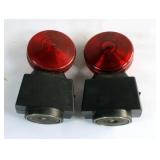 (2) Equipment Flashing Caution Lights