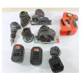 B & D Cordless Tool Set