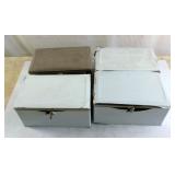 (4) SS Paper Towel Dispensers