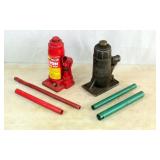 (2) Bottle Jacks