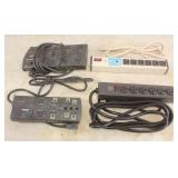 (4) Assorted Power Stripe