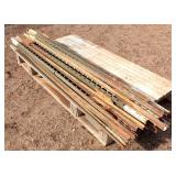 (38) Steel Fence Posts