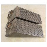 Pair of HMD Metal Wheel Chocks