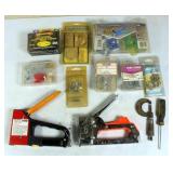 Staplers & Assorted Hardware