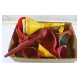 Box of Assorted Funnels