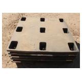 (5) Plastic Pallets