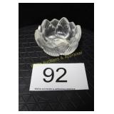 Fenton Lotus Clear Nut Dish