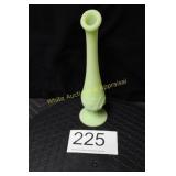 Fenton Lime Sherbert Swing Bud Vase