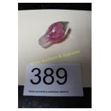 Fenton Rosalene Glass Stopper