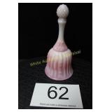 Rosalene Faberge Bell Stamped Fenton Inside