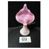 Fenton Rosalene Jack in the Pulpit Vase