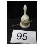 Fenton Custard U/V Handpainted Bell