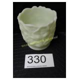 Fenton Custard U/V Water Lily Jardiniï¿½re