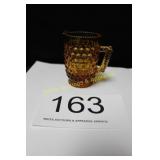 Fenton Amberina Hobnail Glass Pitcher