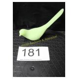 Fenton Lime Sherbert Satin Happiness Bird