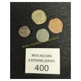 Group of 4 Ancient Roman Coins