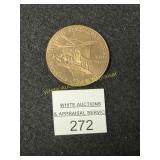 1968 - 150 Years of Progress - 1 Oz. - .999 Copper