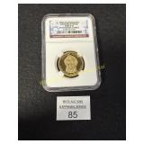 NGC PF 70 Ultra Cameo 2009 "S" - Zachary Taylor