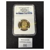 NGC PF 70 Ultra Cameo 2011 "S" - Andrew Jackson