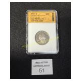 1991 "S" Washington Quarter Graded PR70CAM