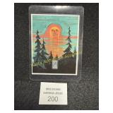 Demon - 1 gr. - .999 Silver Card