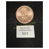 One Oz. .999 Copper - 1909 S VDB - Lincoln Cent