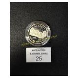 US 1991"S" Commemorative Mount Rushmore Half