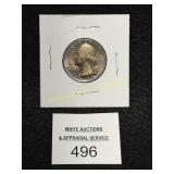 1976 "P" Washington Quarter   Toned  Uncirculated