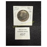 1976 "S" Kennedy Half Dollar - Toned -Type 2 Proof