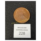 Eagle - Toned - 1 Oz. - .999 Copper
