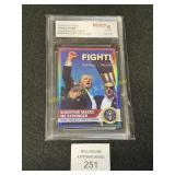 President Donald Trump Graded Card Gem-MT 10