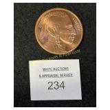 Buffalo Nickel - 1 Oz. - .999 Copper