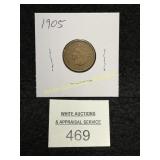 Indian Head Cent - 1905