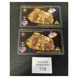 2 "Gold Cards" Cards Contain Gold