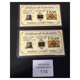 2 "Gold Cards" Cards Contain Gold