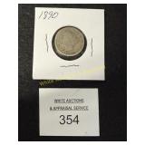 Liberty V Nickel - 1890