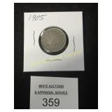 Liberty V Nickel - 1905