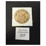 Wooden Nickel - Burger Chef - 5 Cent
