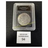 1977 "D" Eisenhower Brilliant Uncirculated In Slab