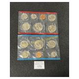 US Mint Set 1980 "P" and "D"