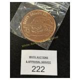 Halloween Jack O Lantern - 1 Oz. - .999 Copper