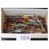 Box of Mixed Screwdrivers - Large Assortment