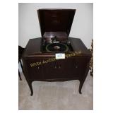 Antique Victor Victrola Floor Model Phonograph