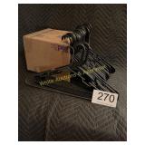 Plastic Clothes Hangers - Multi Colors - (36)