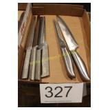6 Piece Stainless Steel Kitchen Knife Set