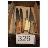Mixed Group of Vintage Kitchen Knives