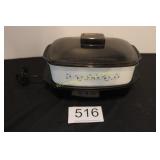 West Bend Blue Meadow Slow Cooker