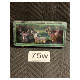 Whitetail Deer 4 Knife & Keyring Set in Printed Ti